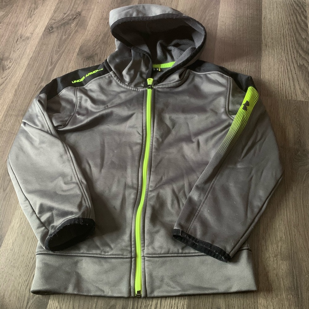 Under armour zip up